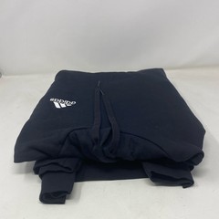 adidas Essentials 3-Stripes Fleece Hoodie Black/White Men’s M