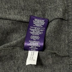 Ralph Lauren Purple Label Full zip-front pocket-detail Grey Sweatshirt XL