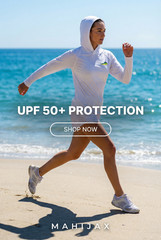 Mahi Jax Long Sleeve Hoodie Shem Creek Collection with 50+SPF sun protection