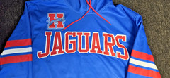 Midlothian Heritage High School Jaguars 100% Polyester Baseball Hoodie Mens XL