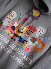 Cactus Plant Flea Market Hoodie Pullover Uniqlo Spongebob Squarepants USA Seller