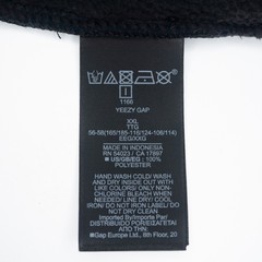 NEW YZY Yeezy Gap Balenciaga H09 Fleece Hoodie Unreleased 2024 Black Size XXL