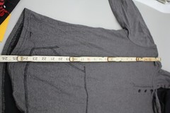 Hurley Hoodie Tshirt Men Medium Dark Gray Logo Pullover Striped Comfy Lounge