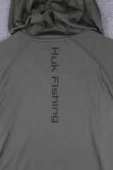 HUK Pursuit Vented Hoodie H1200397 Green /Seagrass Size S,M,L,XL,XXL UPF 50+