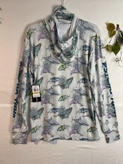 PSYCHO TUNA MEN’S NAVIGATION UV PROTECTION TACTICAL HOODIE SIZE S