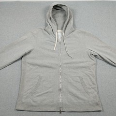 Reigning Champ Hoodie Mens XXL Gray Full Zip Athleisure Mid Weight Sportswear
