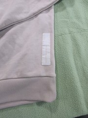 Scotch & Soda Organic Cotton Born in Amsterdam Hoodie Cream Beige