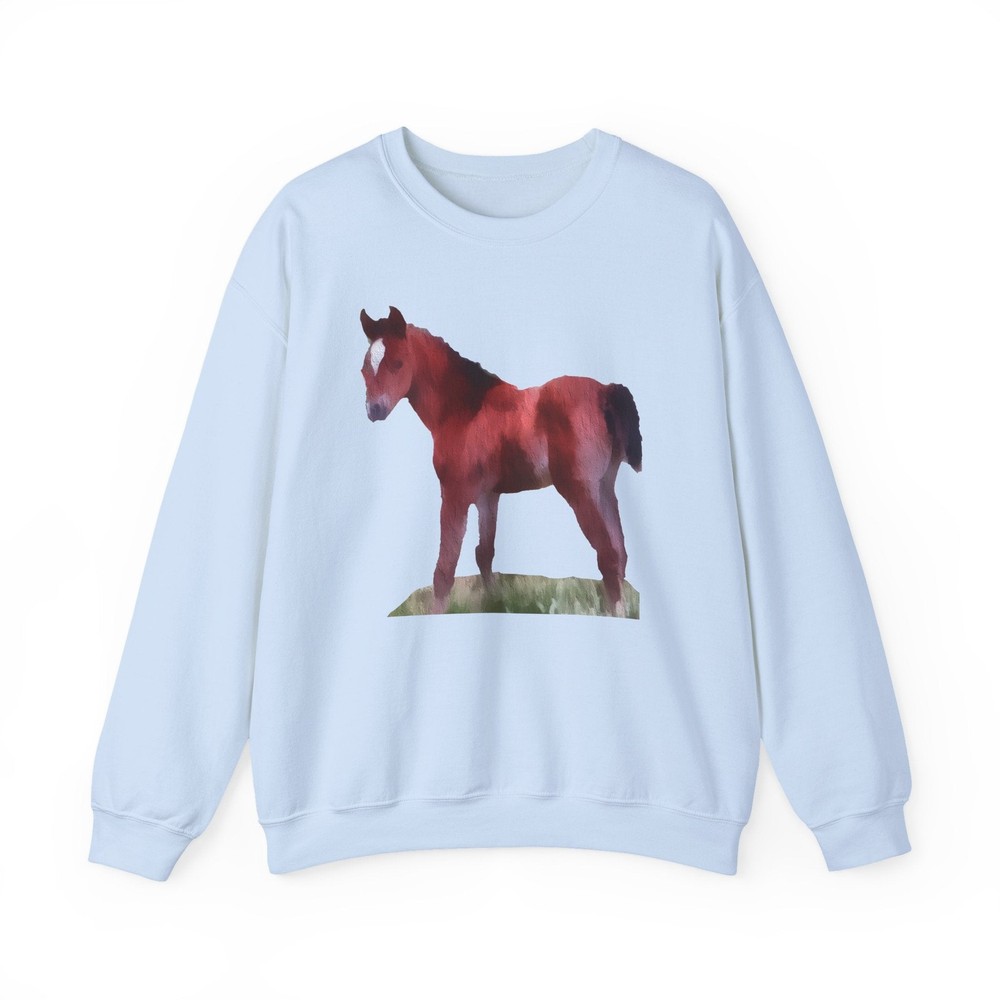 Horse ‘Contata’ Unisex 50/50 Crewneck Sweatshirt