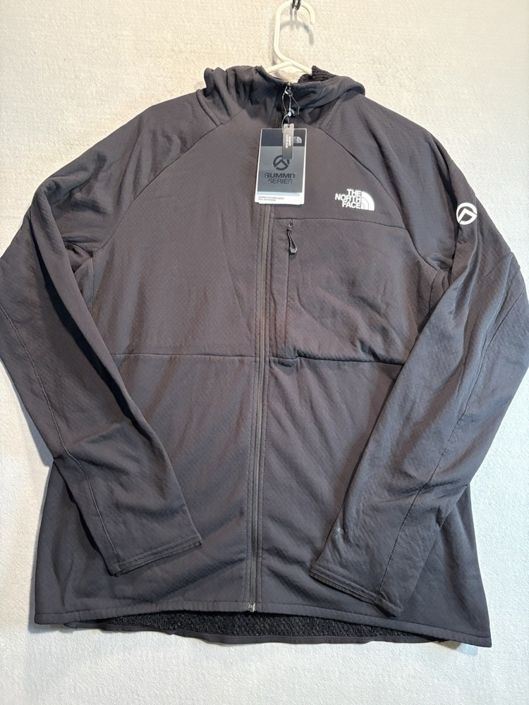 The North Face Summit Series FUTUREFLEECE Full Zip Hoodie Black Mens Size Large
