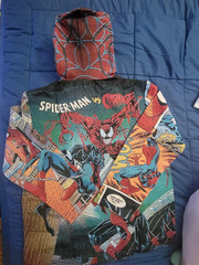 The Amazing Spider-Man.Beautiful Pullover Hoodie Size Large Orig by Tapestry.New