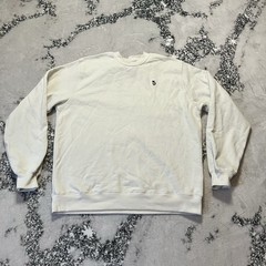 Spiritual Gangster Sweatshirt Mens Size M Monogram Classic Crew Beige NWOT