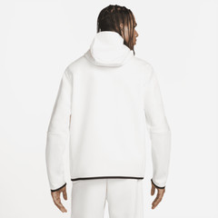 Nike Tech Fleece Windrunner Hoodie Phantom White Black CU4489-030 2XL XXL Men’s