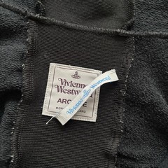 Vtg Vivienne Westwood Archive Zip Hoodie Vest Jacket Size S Orb Motif Designer