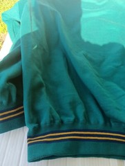 Vintage 90s Chaps Ralph Lauren Embroidered Collegiate Green Crewneck M EUC CLEAN
