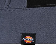 Dickies Men’s Midweight Hoodie Full Zip Two Tone Outerwear Fleece Hooded Jacket