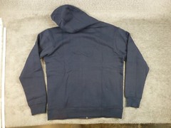Tottenham Hotspur Hoodie Full Zip Color Block Brey Blue Gold SZ XXL NWT Official