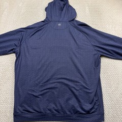 Peter Millar Crown Sport Pine Performance Hoodie Men XL Fractured Skulls Golf