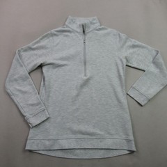 Peter Millar Men’s S Small Light Gray Quarter Zip Pullover Sweatshirt Activewear