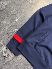 Vivienne Westwood Orb Logo Red Stripe Zip Up Hoodie
