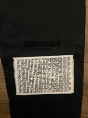 NEW Fear of God Essentials Set Hoodie & Sweatpant Stretch Limo Black Size XS-XL