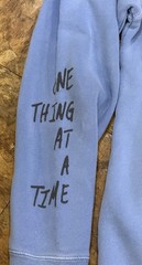 Official Morgan Wallen One Thing At A Time Blue Tracklist Hoodie Sweatshirt M