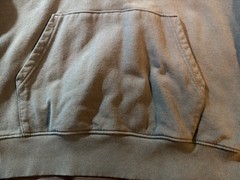 Jordan Flight Fleece Pullover Hoodie Mens Large Carbon Heather Grey FV7249-068
