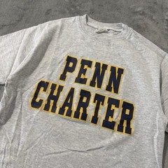Vintage Northwest Knitting Mills Penn Charter Shirt Mens L Made In USA Gray