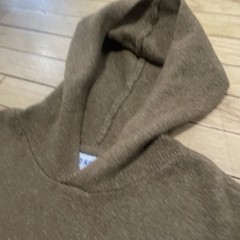 Old Navy Brown Hoodie Sweater Men XL Textured Fall Winter Classic Capsule XL