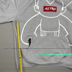Astro Boy x Southpole Anime Hoodie Gray Mens XXL Sweatshirt Box Logo Mighty Atom