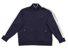 Polo Ralph Lauren Pony Holiday Mockneck Classic Soft Sweatshirt Track Jacket XXL