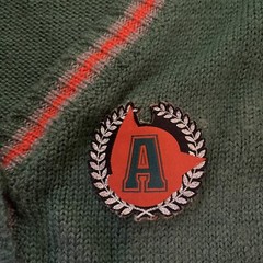 tezuka productions 2003.4.7. Astro Boy Anime Hoodie Green Cardigan Sweater