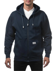 Pro Club Men’s Heavyweight Full Zip Fleece Hoodie