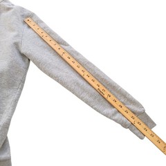 H+M DIVIDED Drawstring Hooded Sweatshirt Medium/Full Zip/Gray/Front Pockets