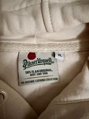 Pilsner Urquell Beige Pullover Hoodie Men’s XL *Authentic*