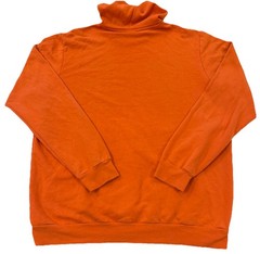 Adidas Hoodie Men’s Size XL Orange Pullover Sweater Front Pocket Drawstring Prep