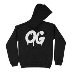 Men’s OG Hoodie Hip Hop Style Graffiti Drip Design Graphic Hoodie Sizes S-4XL