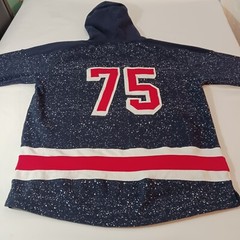 Vintage Staple Men’s Multicolor Drawstring Hoodie Pullover Sweatshirt Size 2XL