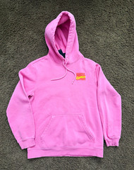 H&M Marvel Comics S Pink Pullover Hoodie Mens Long Sleeve Graphic Print