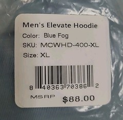 New Free Fly Elevate Hoodie Men’s US Size XL
