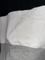Original Use black, white, and gray color block crewneck sweatshirt