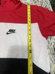 Nike Short Sleeve Color Block Hoodie XL Preowned