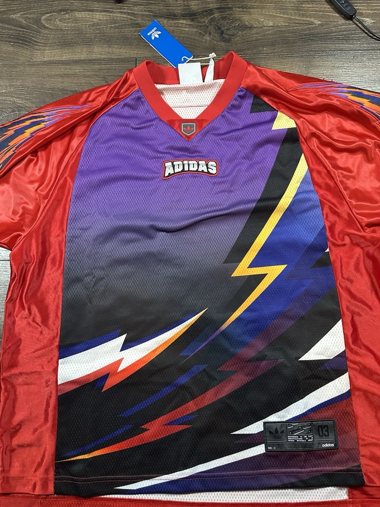 NWT Adidas Men’s Size M Multi-Color Adilenium Season 3 Team Jersey KB0307