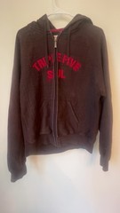 vintage hip-hop triple five soul hoodie Y2K Emo Skater Sweatshirt 555 Sz M Big