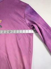 Kanye Graduation Bear Hoodie Purple Pink Tie Dye Ombre No Tag Unbranded