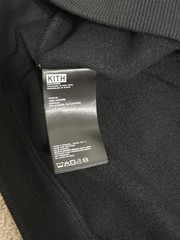 KITH X SPIDER-MAN WEB LOGO HOODIE IN BLACK SZ MEDIUM BRAND NEW