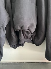 GAP x Yeezy Engineered by Balenciaga Dove Shrunken Hoodie Black Size Medium Men