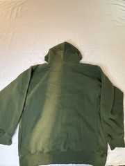 All America Men’s Green Pullover Hoodie L Fleece Irish Embroidered Logo Pockets
