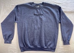 Gilden Heavy Blend Sweatshirt Large “Yes Chef” Inscription Embroidered