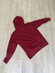 Fabletics Courtside Pullover Hoodie Red XL Logo Hooded Drawstring
