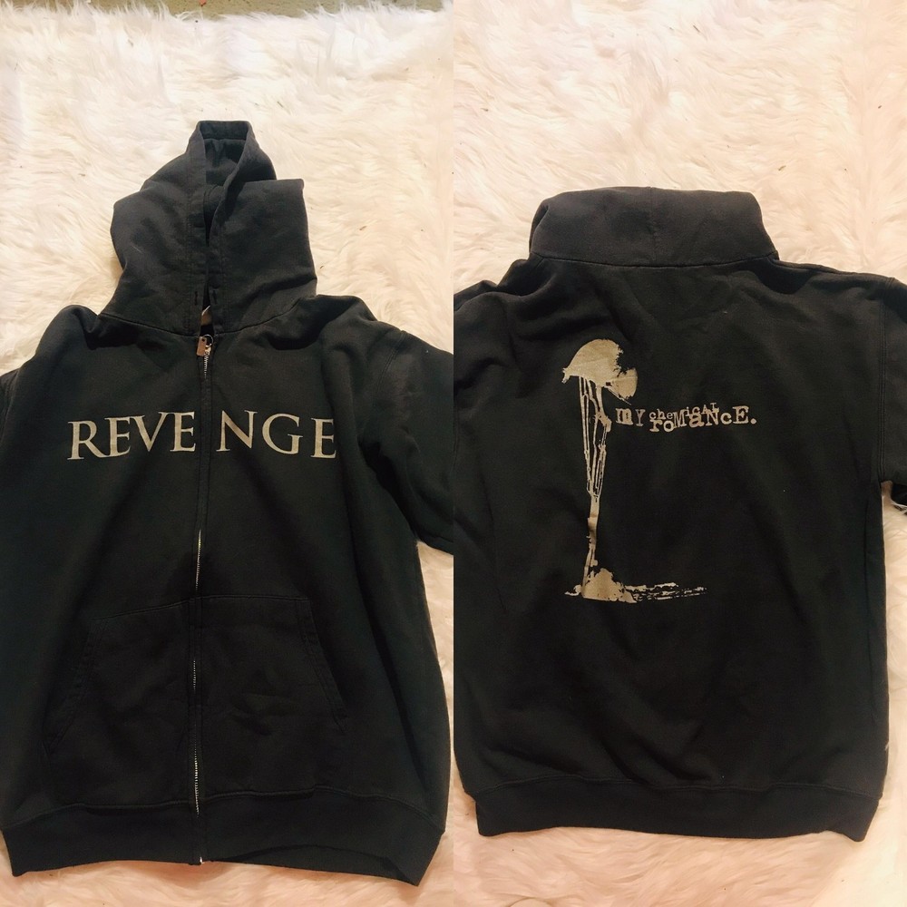 My Chemical Romance Revenge Unisex zip-up Hoodie S-5XL (2-SIDED)